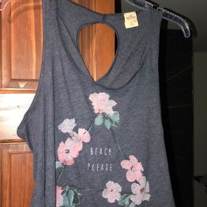 Brand new ‘beach please’ tank top